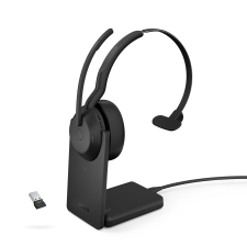 Jabra Evolve2 55 Link 380 USB-A UC Mono Headset and Stand Jabra Evolve2 55 Link 380 USB-A UC Mono Headset and Stand